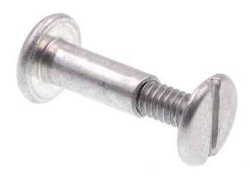 3/8 SCREW (FOR ALL POSTS 3/8 AND LONGER) ALUMINUM - BINDING POST